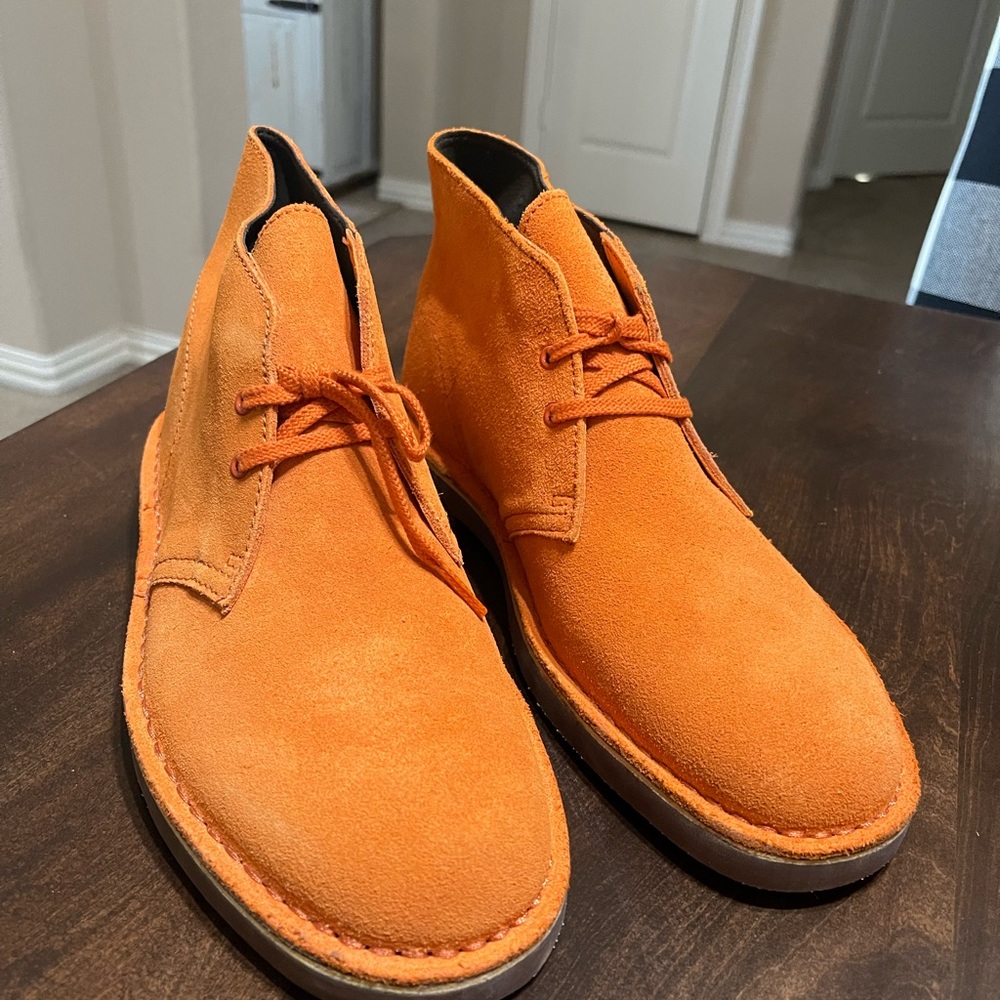 Clark’s Bushacre orange size 8.5 men